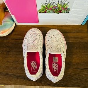 VANS GLITTER STARS SLIP-ON